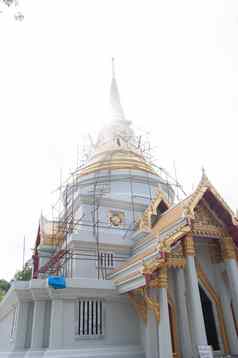 未完成的泰国寺庙