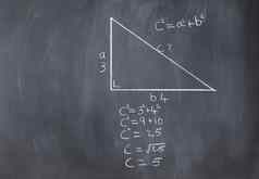 三角形毕达哥拉斯公式计算