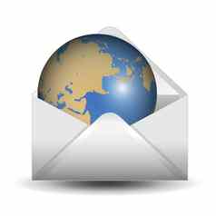 全球内部邮件信封