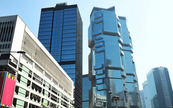 在<strong>香港香港</strong>城市景观