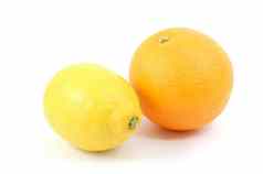 柠檬橙色柠檬水果