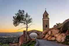 太阳集世界和平桥山rubidoux由