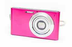 粉红色的相机