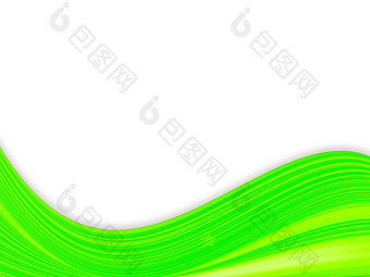 绿色波