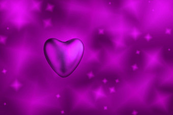 紫色的心紫色的背景