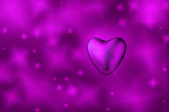 紫色的心紫色的背景