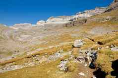 基督山失去了山丘ordesa国家公园西班牙