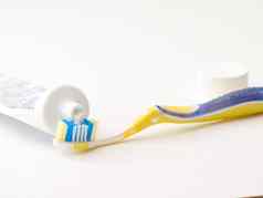 牙科牙刷牙膏Copyspace