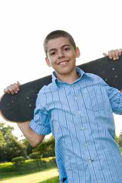 少年滑板