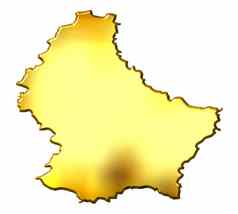 卢森堡金地图