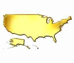 美国金地图