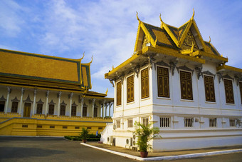 柬埔寨皇家宫建筑