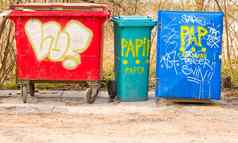 重用回收塑料回收垃圾箱丹麦