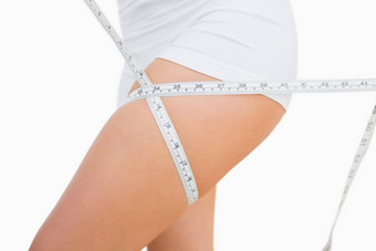 上腹部适合女人测量大腿