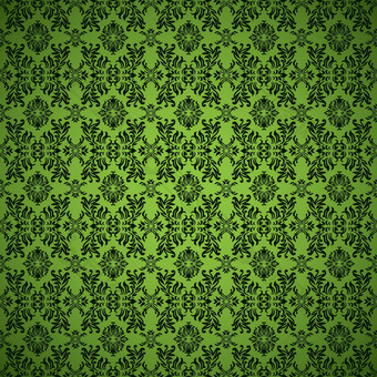 哥特无缝的绿色壁纸