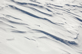 雪沙漠场