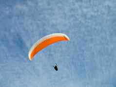 橙色paraglide