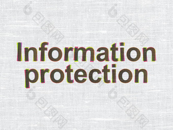 保护概念信息保护织物纹理巴克