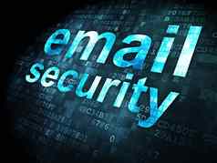 安全概念电子邮件安全数字背景