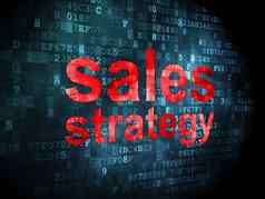 市场营销概念销售策略数字背景