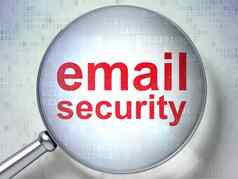 安全概念电子邮件安全光学玻璃