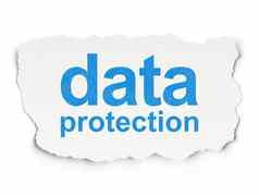安全概念数据保护纸背景