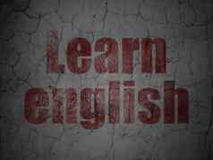 教育概念学习英语难看的东西墙背景