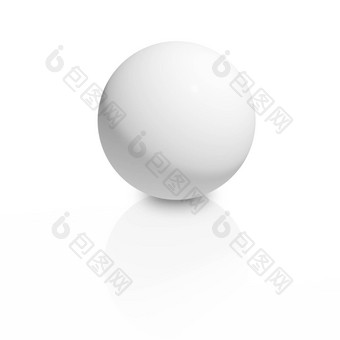 白色球