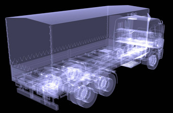 大卡车x射线