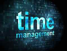 时间轴概念时间管理数字背景