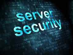 安全概念服务器安全数字背景