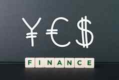 金融词金融符号