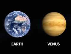 行星地球金星