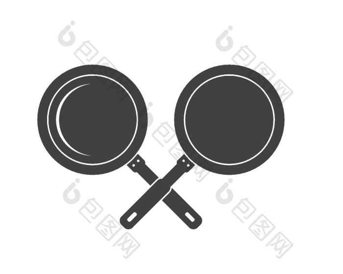 锅标志图标烹饪基森向量png下载-包图网