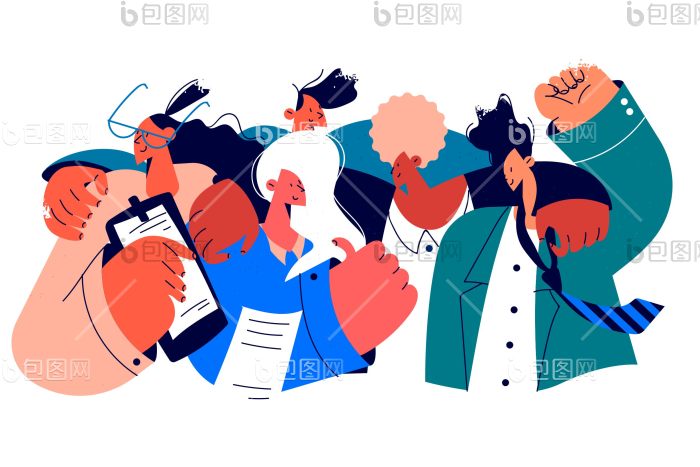 多元文化的团队混合少数民族集团png下载-包图网