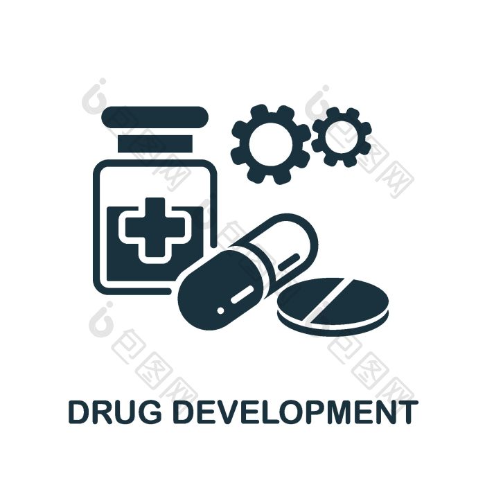 药物发展图标的医疗保健创新集合有png下载-包图网