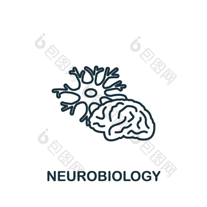 神经生物学图标行的科学图标模板网络设png下载-包图网
