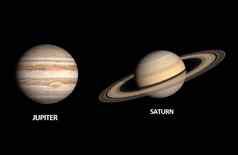 行星木星土星