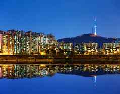 首尔城市南韩国