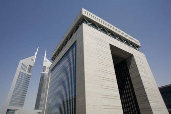 阿联酋迪拜门建筑迪拜国际金融中心阿联酋航空公司塔