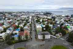 市中心雷克雅维克冰岛