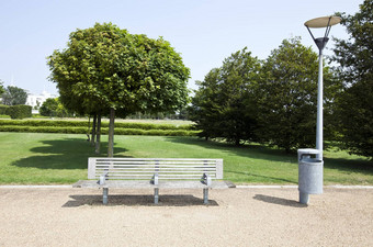 木板凳上伦敦公园
