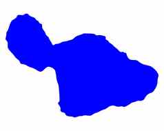 地图毛伊岛