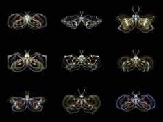 可视化分形蝴蝶