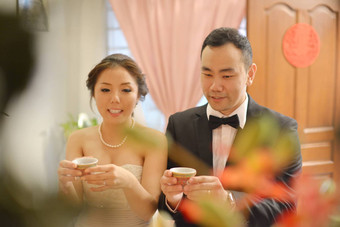 中国人婚礼茶仪式