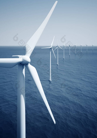 windturbines海洋