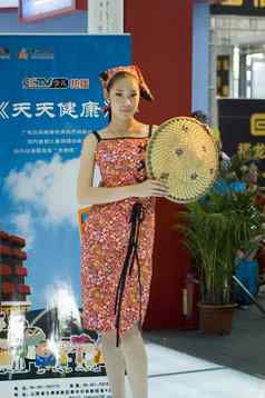 中国文化公平美丽的山西女孩