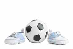 足球足球球婴儿鞋子