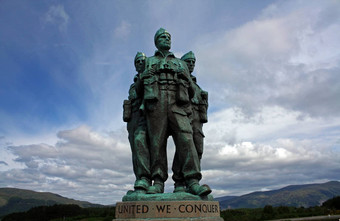 第二次<strong>世界大战</strong>雕像格伦加里