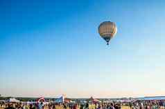 空气气球音乐节日
